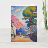 Paul Signac - Capo di Noli Kaart (Voorkant)