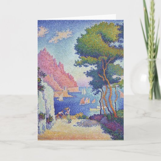 Paul Signac- Capo di Noli Kaart (Voorkant)