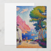 Paul Signac - Capo di Noli Kaart (Voorkant / Achterkant)