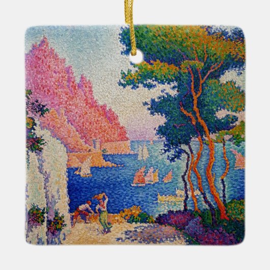 Paul Signac - Capo di Noli Keramisch Ornament (Voorkant)