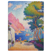 Paul Signac - Capo di Noli Klembord (Achterkant)