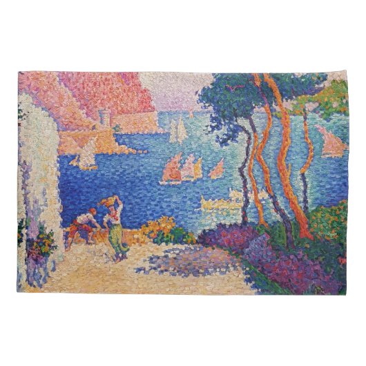 Paul Signac - Capo di Noli Kussensloop (Achterkant)