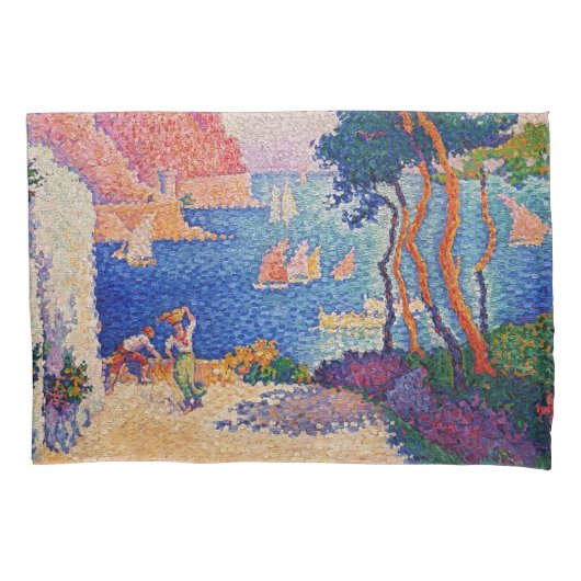 Paul Signac - Capo di Noli Kussensloop (Voorkant)
