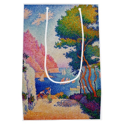 Paul Signac - Capo di Noli Medium Cadeauzakje (Achterkant)