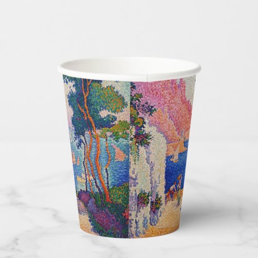 Paul Signac - Capo di Noli Papieren Bekers (Rechts)