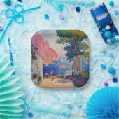 Paul Signac - Capo di Noli Papieren Bordje (Feest)