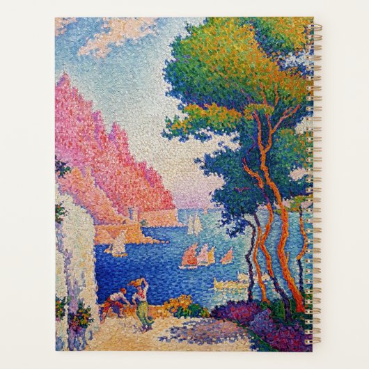 Paul Signac - Capo di Noli Planner (Achterkant)