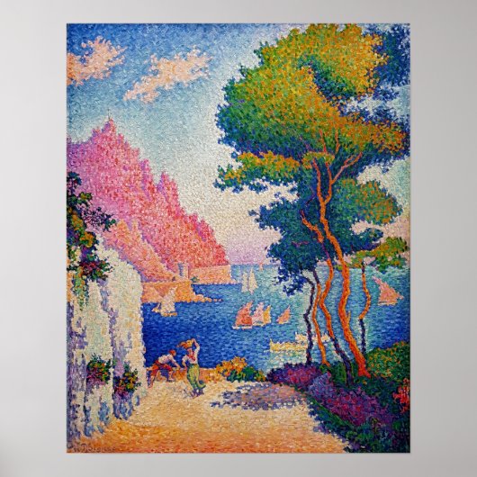 Paul Signac - Capo di Noli Poster (Voorkant)