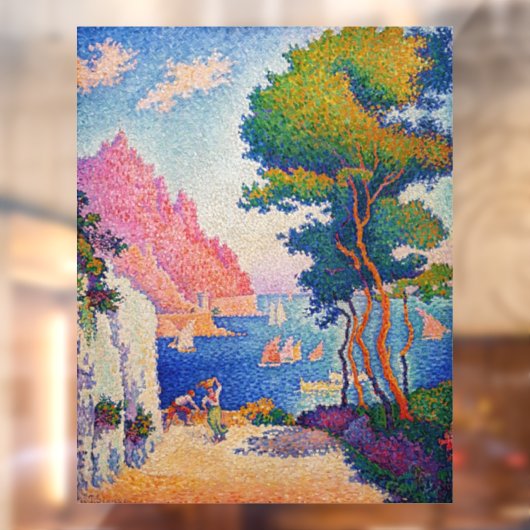 Paul Signac - Capo di Noli Raamsticker (Vel 2)