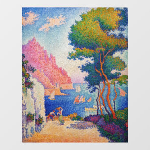Paul Signac - Capo di Noli Raamsticker