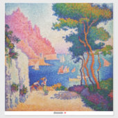 Paul Signac - Capo di Noli Sticker (Vel)