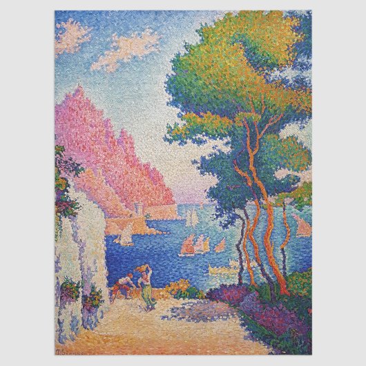 Paul Signac - Capo di Noli Tissuepapier