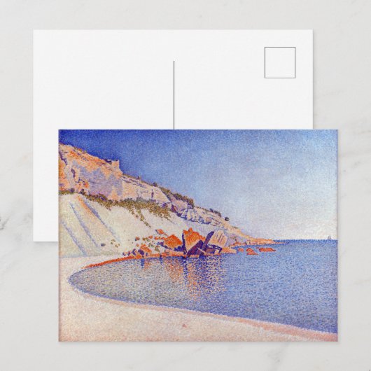 Paul Signac Cassis, Pet Lombard, Opus 196 Briefkaart (Voorkant / Achterkant)
