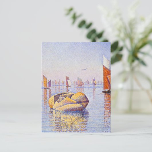 Paul Signac - Concarneau, Quiet Morning Briefkaart (Staand voorkant)