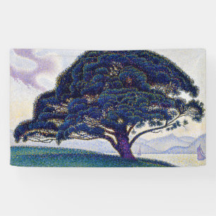 Paul Signac - De Bonaventure-pijnboom Spandoek