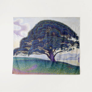 Paul Signac - De Bonaventure-pijnboom Wandkleed