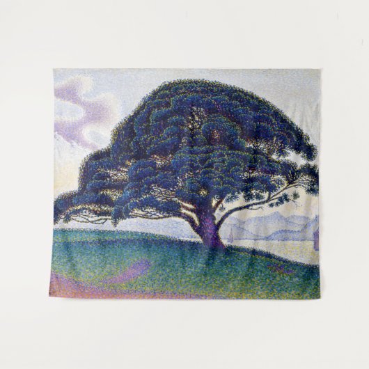 Paul Signac - De Bonaventure-pijnboom Wandkleed (Voorkant (horizontaal))