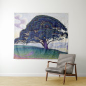 Paul Signac - De Bonaventure-pijnboom Wandkleed (In Situ (horizontaal))