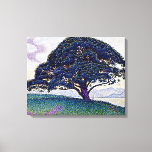 Paul Signac - De Bonaventure Pine Canvas Afdruk (Voorkant)