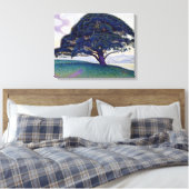 Paul Signac - De Bonaventure Pine Canvas Afdruk (Insitu (Slaapkamer))