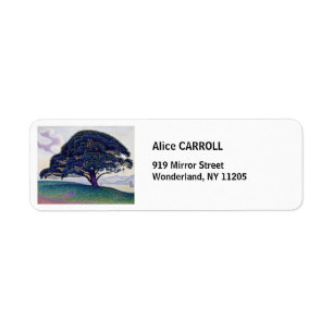 Paul Signac - De Bonaventure Pine Etiket