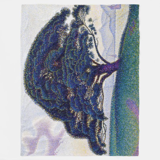Paul Signac - De Bonaventure Pine Fleece Deken (Voorkant)