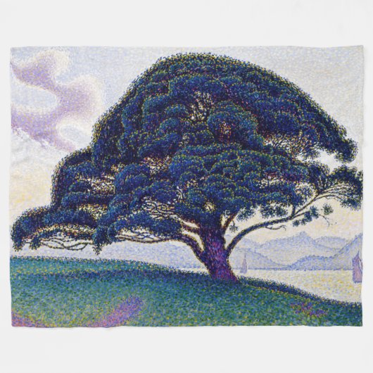 Paul Signac - De Bonaventure Pine Fleece Deken (Voorkant (Horizontaal))