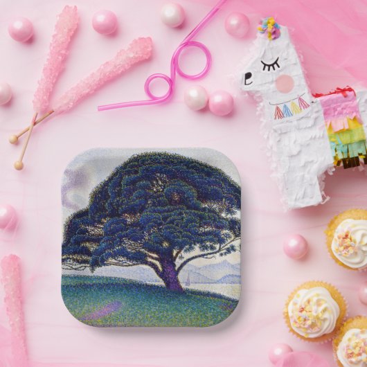 Paul Signac - De Bonaventure Pine Papieren Bordje (Feest)