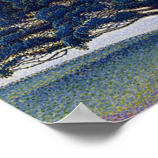 Paul Signac - De Bonaventure Pine Poster (Hoek)