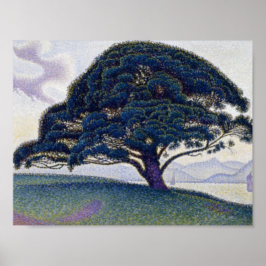 Paul Signac - De Bonaventure Pine Poster (Voorkant)