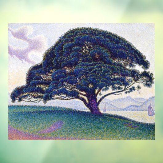 Paul Signac - De Bonaventure Pine Raamsticker (Vel 3)