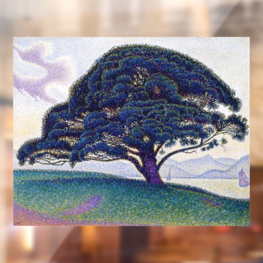 Paul Signac - De Bonaventure Pine Raamsticker (Vel 2)