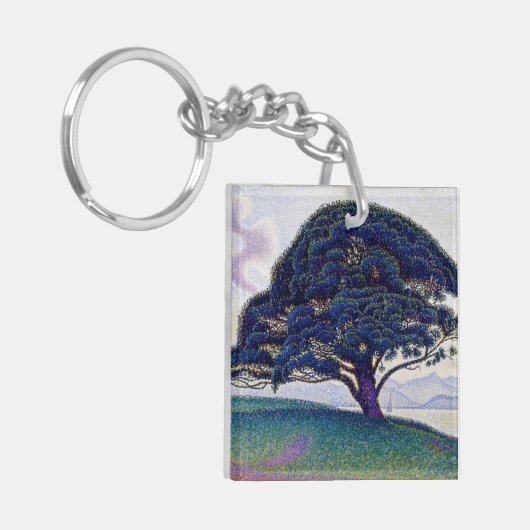 Paul Signac - De Bonaventure Pine Sleutelhanger (Voorkant Links)