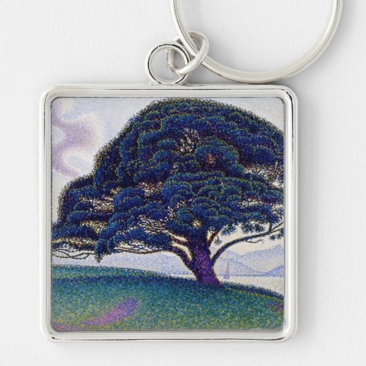 Paul Signac - De Bonaventure Pine Sleutelhanger (Voorkant)