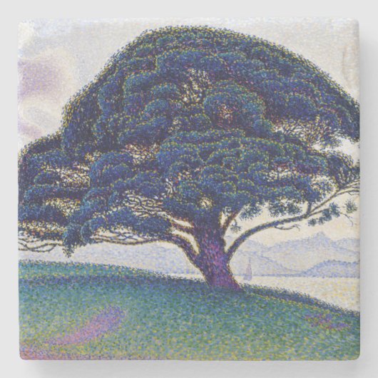 Paul Signac - De Bonaventure Pine Stenen Onderzetter (Voorkant)