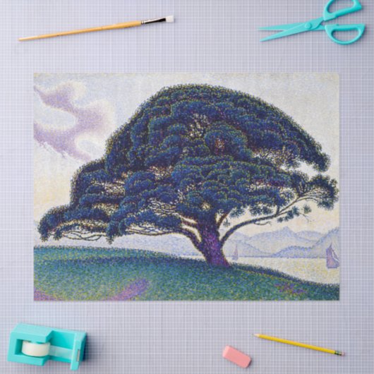 Paul Signac - De Bonaventure Pine Tissuepapier (Craft)