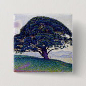 Paul Signac - De Bonaventure Pine Vierkante Button 5,1 Cm (Voorkant)