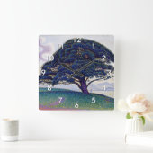 Paul Signac - De Bonaventure Pine Vierkante Klok (Huis)