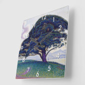 Paul Signac - De Bonaventure Pine Vierkante Klok (Hoek)