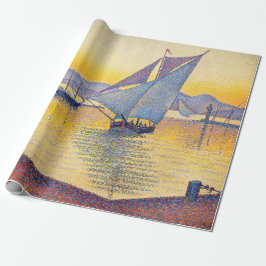 Paul Signac - De haven bij zonsondergang, Opus 236 Cadeaupapier