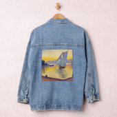 Paul Signac - De haven bij zonsondergang, Opus 236 Denim Jacket (Hangar)