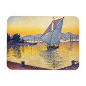 Paul Signac - De haven bij zonsondergang, Opus 236 Magneet (Horizontaal)