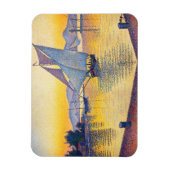 Paul Signac - De haven bij zonsondergang, Opus 236 Magneet (Verticaal)