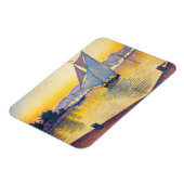 Paul Signac - De haven bij zonsondergang, Opus 236 Magneet (Linkerzijde)