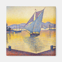 Paul Signac - De haven bij zonsondergang, Opus 236