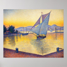 Paul Signac - De haven bij zonsondergang, Opus 236