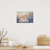 Paul Signac - De haven van Saint-Tropez Poster (Keuken)