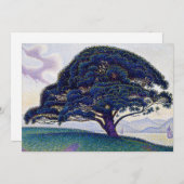 Paul Signac - De pijnboom van Bonaventure Kaart (Voorkant / Achterkant)