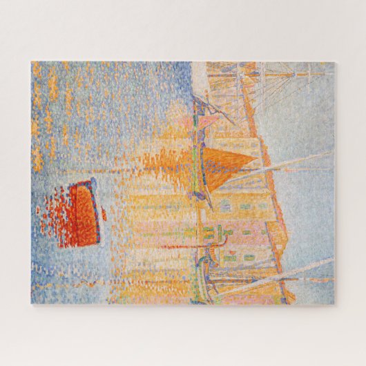 Paul Signac - De rode boei, Saint-Tropez Legpuzzel (Horizontaal)