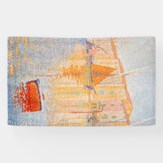 Paul Signac - De Rode Boei, Saint-Tropez Spandoek (Horizontaal)